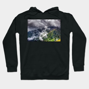 Landscape with Parang mountains in Romania Hoodie